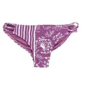 O’Neill Girls Mauve Purple Dandelion Floral Bikini Bottom 12
